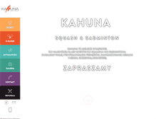 Tablet Screenshot of kahuna.com.pl