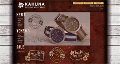 Desktop Screenshot of kahuna.co.uk