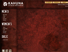 Tablet Screenshot of kahuna.co.uk
